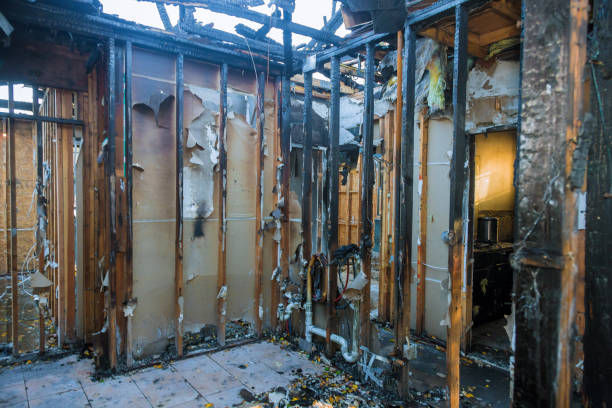 Professional Soot Cleanup technician working in Snoqualmie Pass, WA